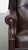 English-Style Wing Chair in Cowhide Leather For Sale - Image 9 of 14