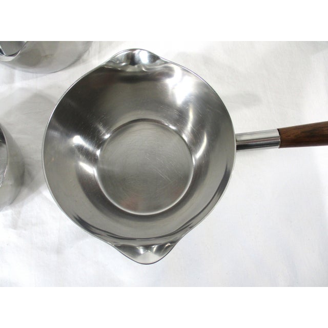 Wood George Jensen Styled Sauce Set Dana Denmark For Sale - Image 7 of 12