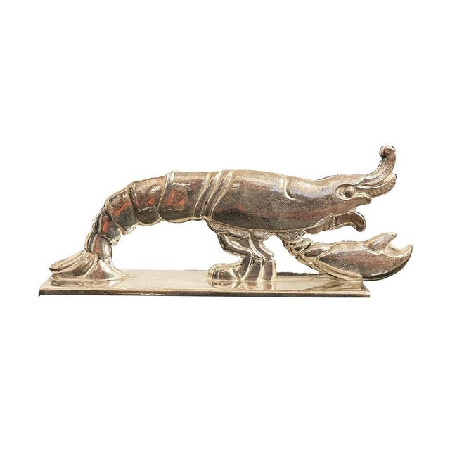 Silver Art Deco Sea Creatures Knife Rests For Sale - Image 8 of 12