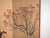 This antique japanese two-panel screen is a byōbu in paint on a gold ground with a lacquered frame. It originates from...