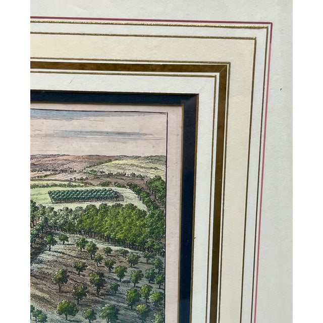 18th Century Hand Colored Engraving by Johannes Kip, Set of 2. For Sale - Image 14 of 17