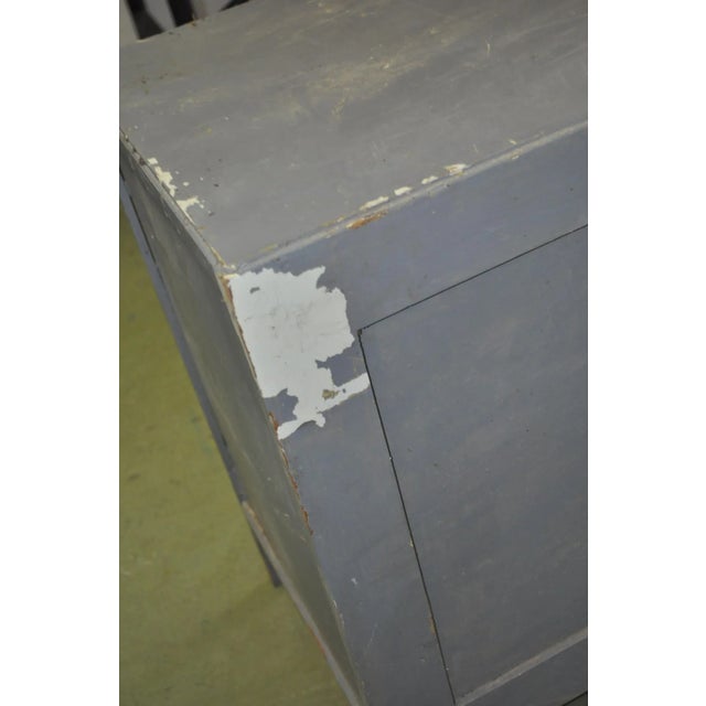 Vintage Grey Chest of Drawers, 1950s For Sale - Image 6 of 9