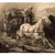 Impressionist Original 19th Century William Unger "Wallachian Team" Etching c.1880 For Sale - Image 3 of 5