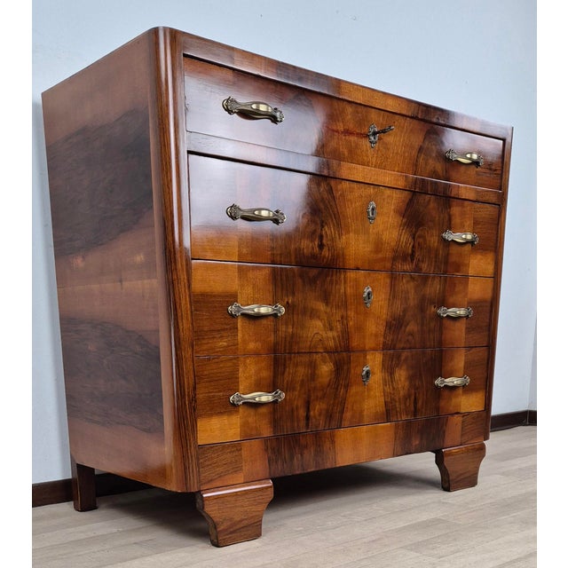 1940s Friulian Art Deco Dresser, 1940 For Sale - Image 5 of 18