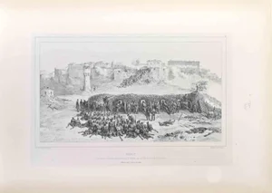 Auguste Raffet, Assaut, Lithograph, 1837