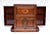 English Mid 20th Century Anglo Indian Dry Bar Cabinet Rosewood & Brass For Sale - Image 3 of 13