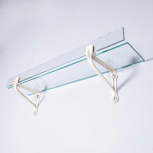 19th Century French Original Cast Iron Butchers Wall Unit For Sale - Image 3 of 12