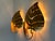 Large Mid-Century Double Leaves Monstera Sconces by Hans Kögl, 1970s, Set of 2 For Sale - Image 11 of 18