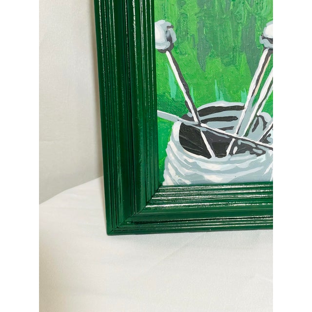 Colorful Martini & Olives Paint-by-Number Still Life For Sale - Image 9 of 11