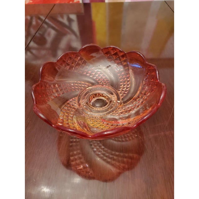 A very rare signed Baccarat antique candy dish. Absolutely right from the period of early 20th century (about 100 years...