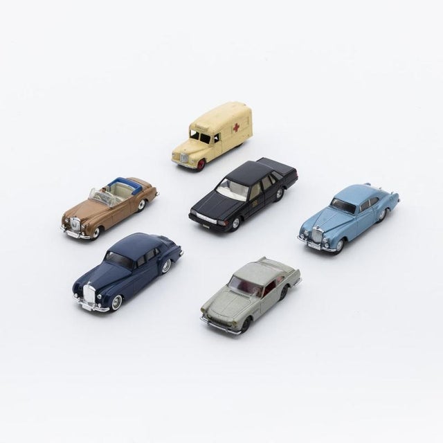 Vintage European Miniature Cars, Set of 6 For Sale - Image 6 of 6
