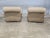 Late 20th Century Baker Upholstered Club Armchairs Lounge Chairs With Matching Pillows - a Pair For Sale - Image 5 of 7