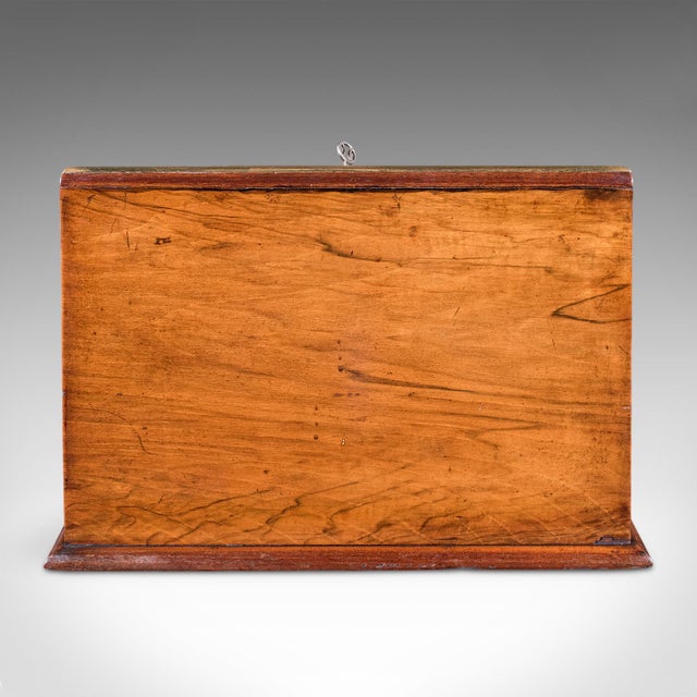 Antique Admiral's Writing Station, English, Walnut, Stationery Case, Regency For Sale - Image 6 of 12