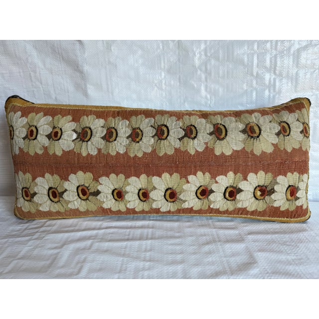 Enhance your decor with the French Aubusson Pillow, measuring 30" x 12". This exquisite piece brings a touch of French...