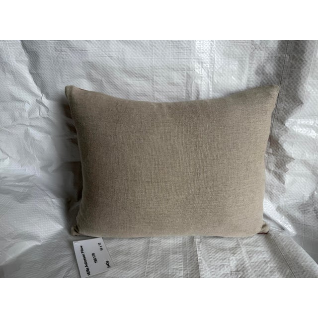 Textile Mid-19th Century Aubusson Floral Decorative Pillow For Sale - Image 7 of 7