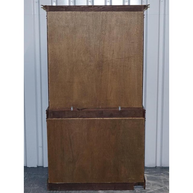 English 19th Centry Glazed Display Curio Cabinet with Fixed Shelves For Sale - Image 17 of 18