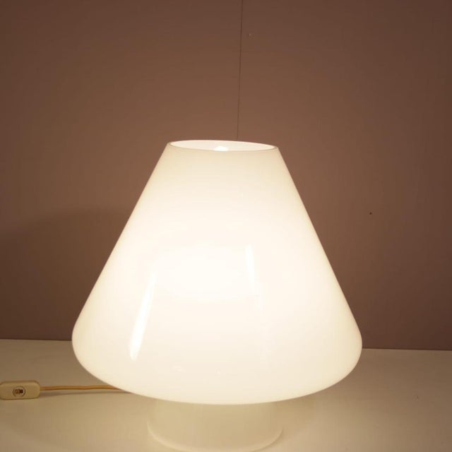 Murano Glass Table Lamp by Venini, Italy, 1970s For Sale - Image 6 of 13