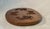 1970s Vintage Indonesian Copper Batik Tjap Stamp Walnut Wood Serving Tray Lobsters and Fishes For Sale - Image 5 of 12