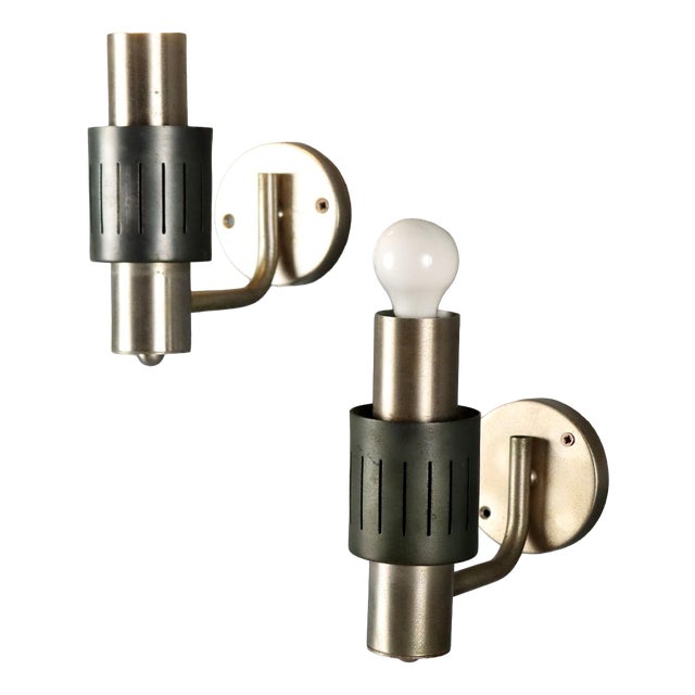 Vintage Wall Lamps, 1960s, Set of 2 For Sale