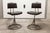 French Army Swivel Office Chair in Leather, 1960s For Sale - Image 4 of 18