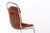 Brown Mid-Century Modern Italian Chrome Cantilever Dining Chairs attributed to Gastone Rinaldi for Rima, 1970s, Set of 6 For Sale - Image 8 of 13