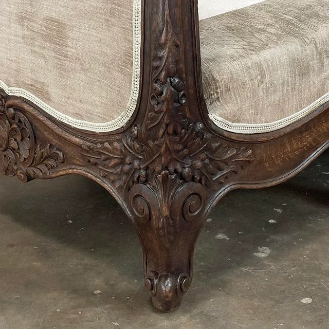 Antique French Louis XV Day Bed ~ Sofa For Sale - Image 11 of 13