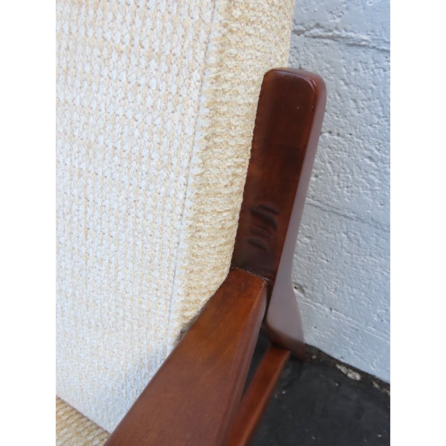 Mid Century Modern Lounge Accent Chairs a Pair 6613 For Sale - Image 15 of 18