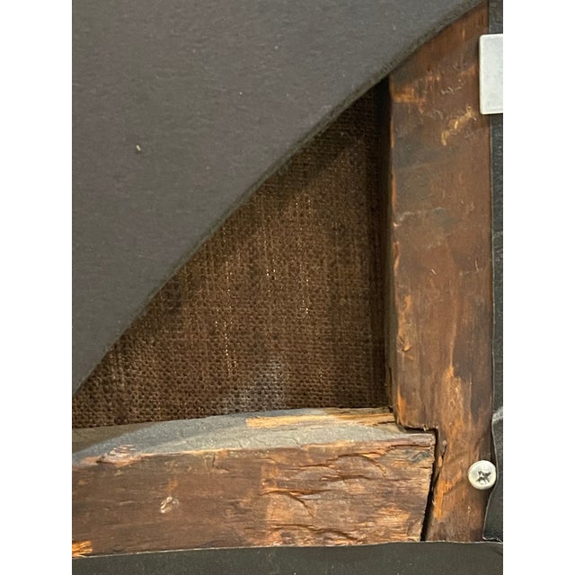 Brown 19th Century American Art Oil Painting of Three Girls For Sale - Image 8 of 13