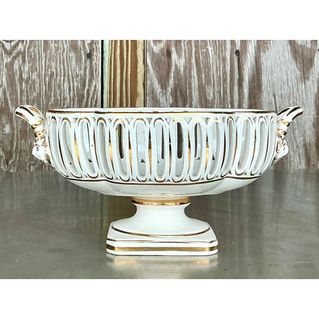 Mid 20th Century Vintage Italian Impero Crater Urn For Sale - Image 5 of 6