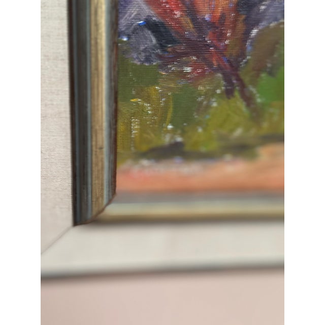 G. Grontzon, The Hillside Path, 1950s, Oil on Canvas, Framed For Sale - Image 11 of 18