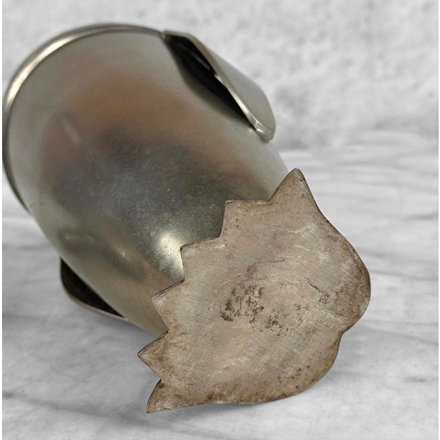 Vintage Art Deco Penguin Stainless Steel Cocktail Shaker Mixer For Sale - Image 12 of 12