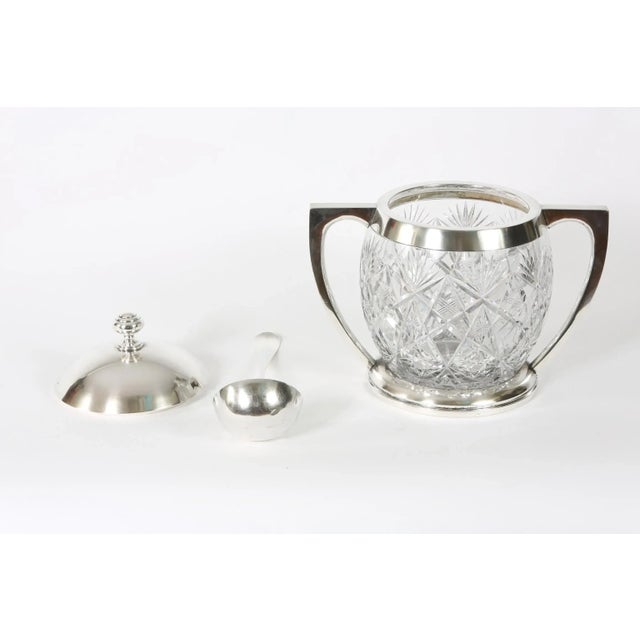 German Sterling / Cut Glass Punch Bowl For Sale In New York - Image 6 of 10