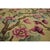Ivory 1930s Ivory Green Tree of Life Folk Art American Hooked Hallway Runner Rug For Sale - Image 8 of 9