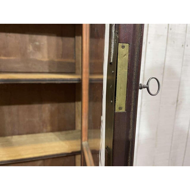 Louis Philippe Mahogany Bookcase, 1800s For Sale - Image 9 of 18