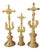 Gilt Bronze Altar Crosses, 19th Century, Set of 3 For Sale