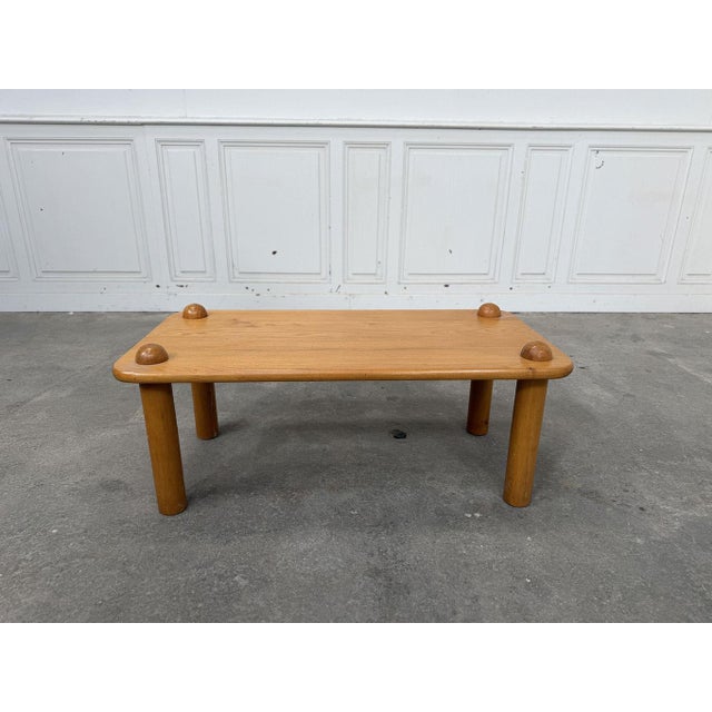 Pine Coffee Table, 1970s For Sale - Image 6 of 9