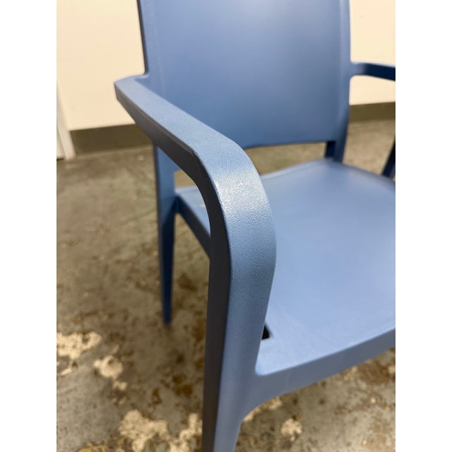 Tilia Specto-Xl Blue Armchairs, Pair For Sale - Image 10 of 12