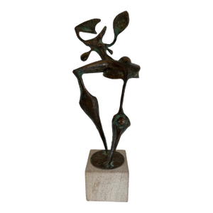Clyde Ball Bronze Sculpture