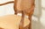 Wood Thomasville French Provincial Louis XV Carved Walnut and Cane Back Armchairs, Pair For Sale - Image 7 of 14