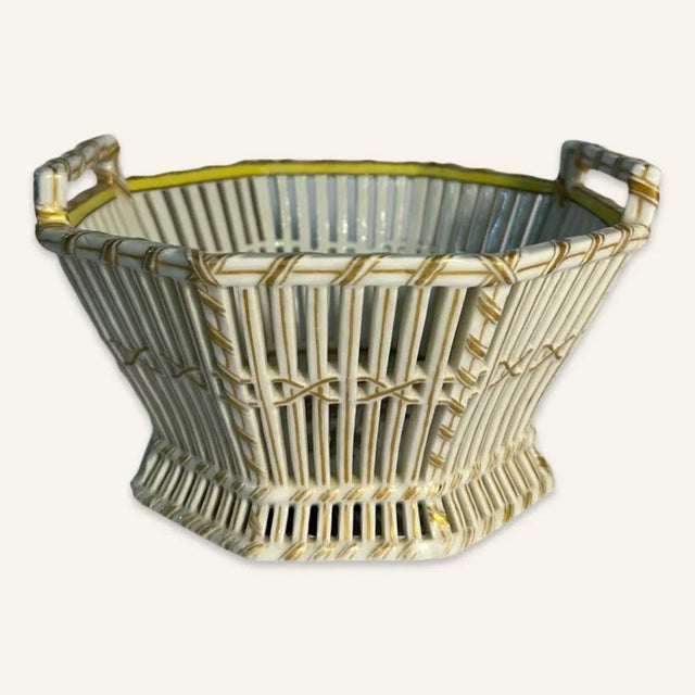 Ceramic Early 19th Century Kpm Chestnut Basket For Sale - Image 7 of 7