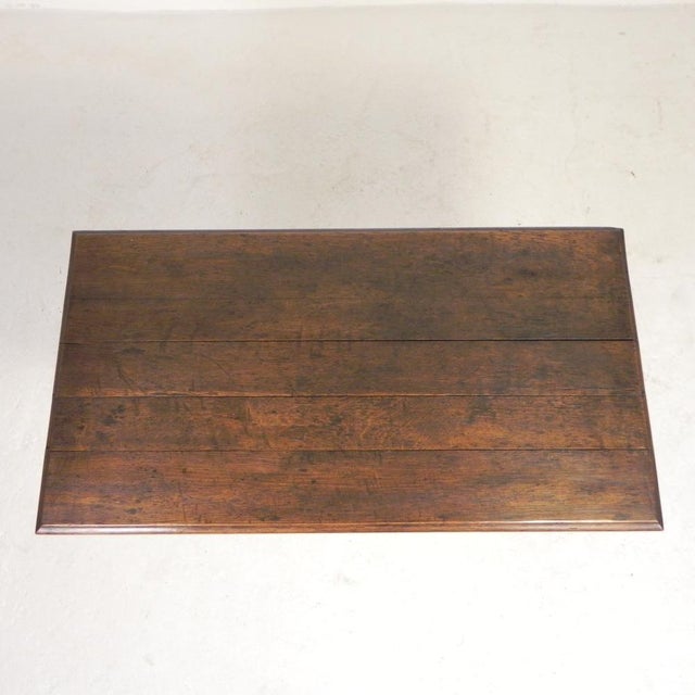 Bistro Table with Oak Top, 1930s For Sale - Image 12 of 18