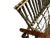 Handmade Rustic Willow Wall Pocket With Shutters & Grapevine Trellis For Sale - Image 10 of 11