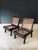 1960s Low Modernist Folding Chairs by Pierre Jeanneret for Chandigarh, India, 1960s, Set of 2 For Sale - Image 5 of 18