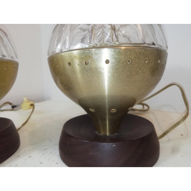 1950s Vintage Italian Table Lamps, 1950s, Set of 2 For Sale - Image 5 of 10