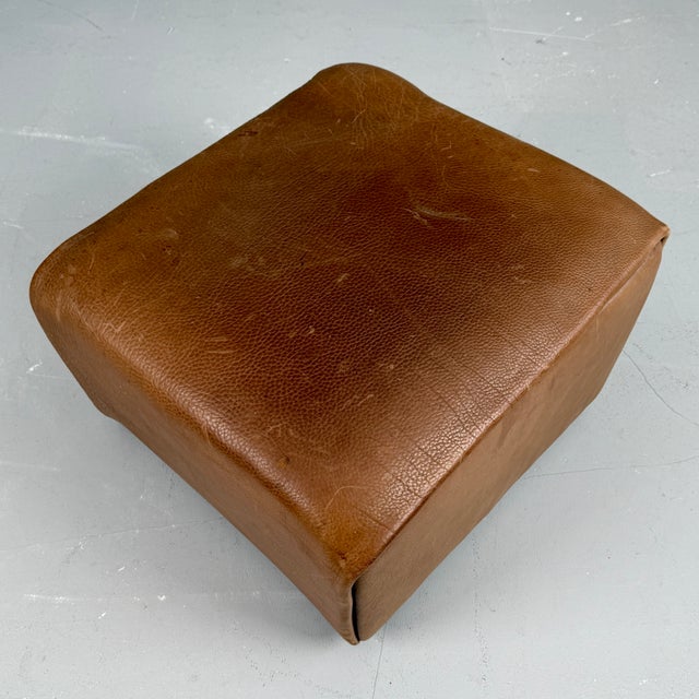 Set of DS 47 Armchair and Ottoman in Buffalo Leather from de Sede, Switzerland, 1970s, Set of 2 For Sale - Image 14 of 17