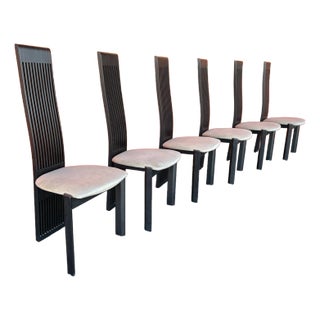 Italian Postmod Costantini Pietro Dining Chairs - 6 For Sale