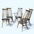 Vintage Ercol Oak Dining Chairs, Set of 5 For Sale - Image 12 of 12