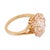 Early 20th Century Victorian Gia 2.23 Carat Old European Cut Diamond 18k Yellow Gold Cluster Ring, Size 6.25 For Sale - Image 4 of 7