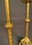 Mid 19th Century 19th Century French Pair of Gothic Style Dore Bronze Candelabras, Circa 1850 For Sale - Image 5 of 13