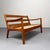 Cado Vintage Two-Seater Model Senator Sofa in Teak by Ole Wanscher for Cado, Denmark, 1970s For Sale - Image 4 of 8